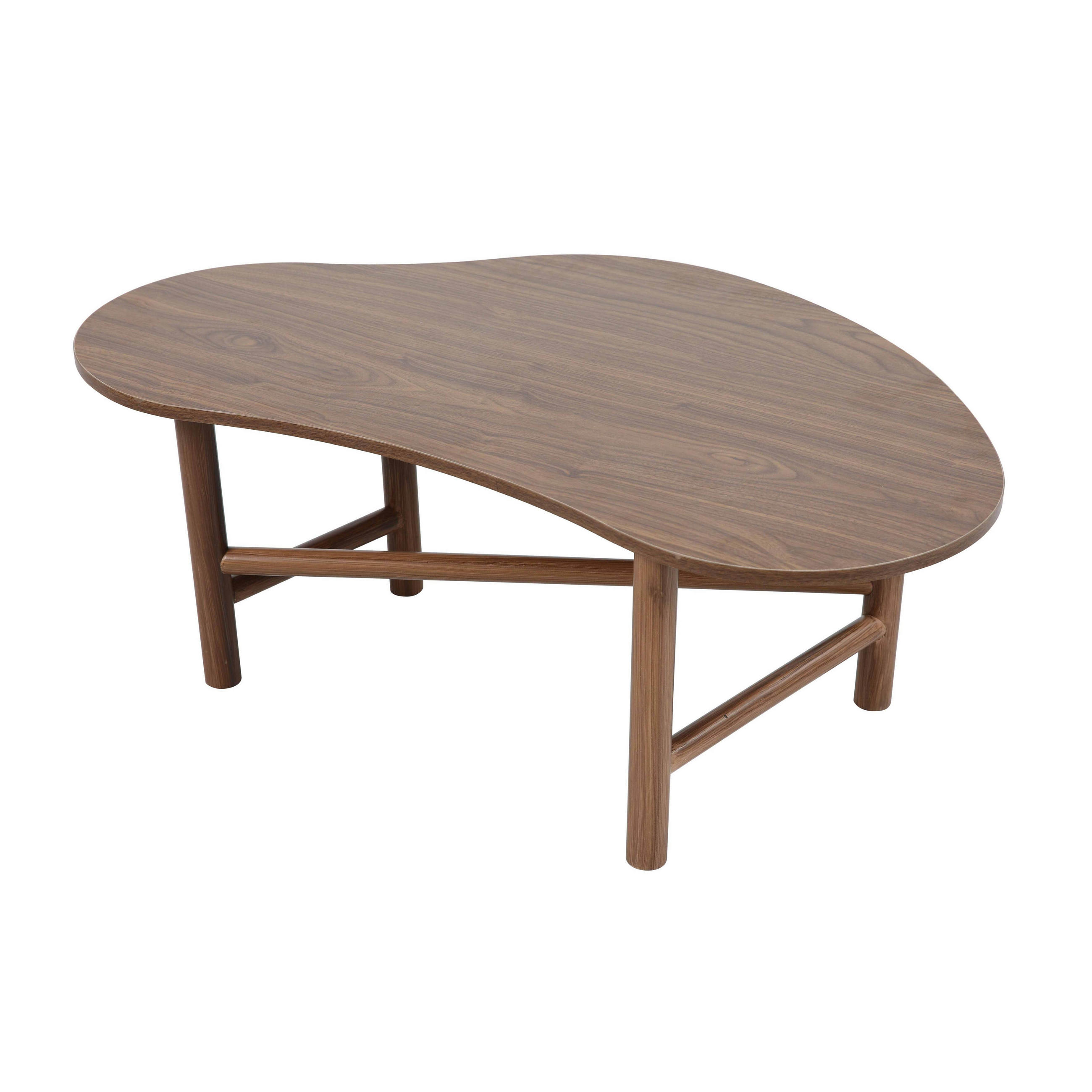 Oviala Couchtisch, Braun 100x38x60 cm