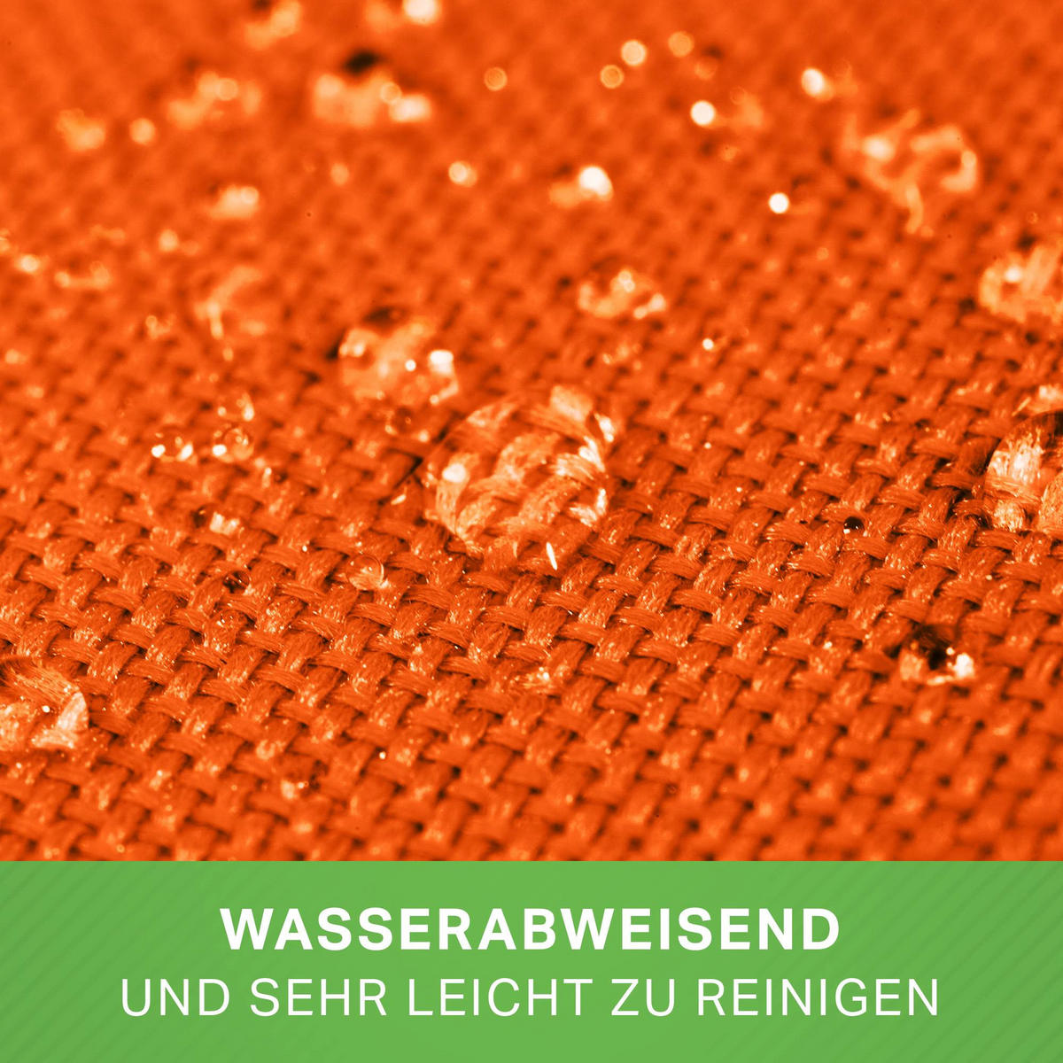 SITZSACK-HOCKER Pouf Stay 45x25cm - Orange, Textil (45/25/45cm) - Green Bean