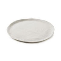 TELLER FLACH YLI 26,5 CM Alabaster Weiss - Weiß, Keramik (26.5cm) - Revol Porcelaine France