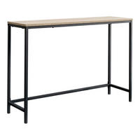 KONSOLENTISCH Kronoby - Eichefarben/Schwarz, Metall (30/100/80cm) - [en.casa]