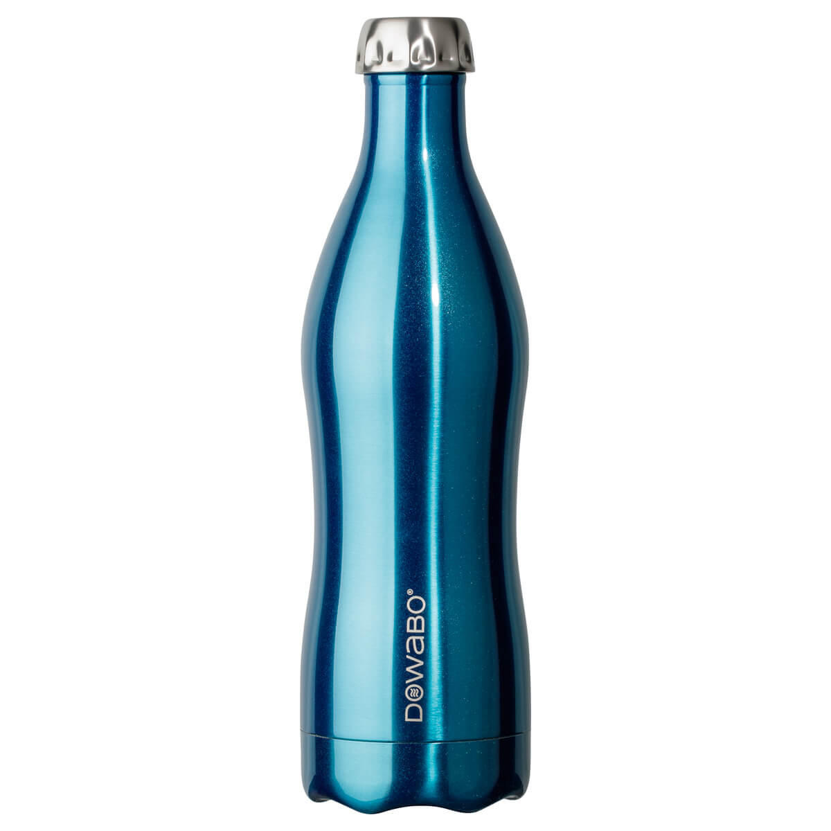 ISOLIERFLASCHE Dowabo - Blau, Metall (0.5L) - Dowabo