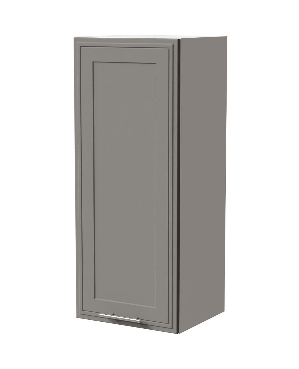 HÄNGESCHRANK Salo W4/40 Weiß / Dust Grey Matt 40 / 32,5 / 96cm - Weiß/Grau, Holz/Holzwerkstoff (40/96/32.5cm) - Feldmann-Wohnen