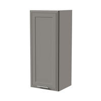 HÄNGESCHRANK Salo W4/40 Weiß / Dust Grey Matt 40 / 32,5 / 96cm - Weiß/Grau, Holz/Holzwerkstoff (40/96/32.5cm) - Feldmann-Wohnen
