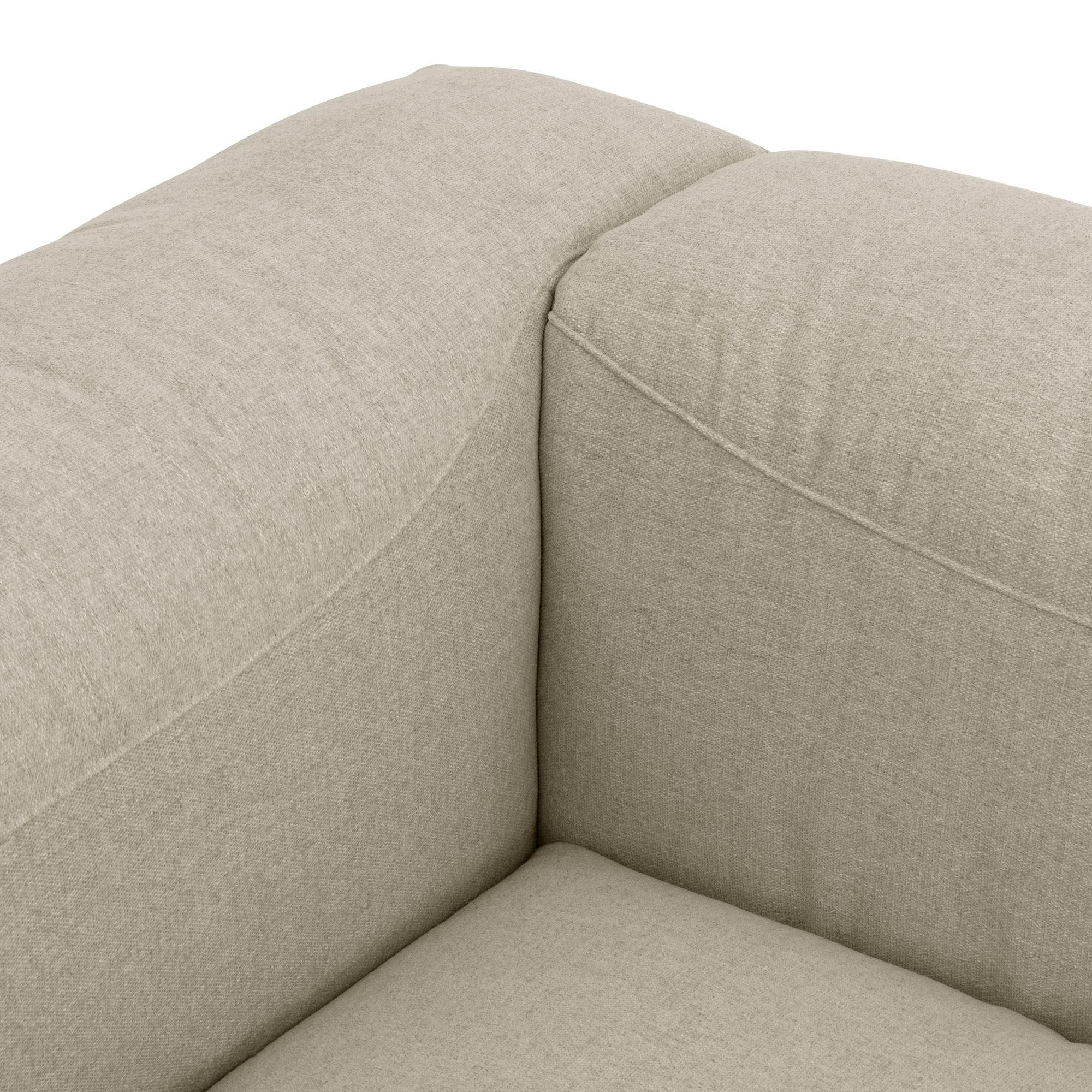 58aufmkessel Ecksofa Creme 275x160 cm