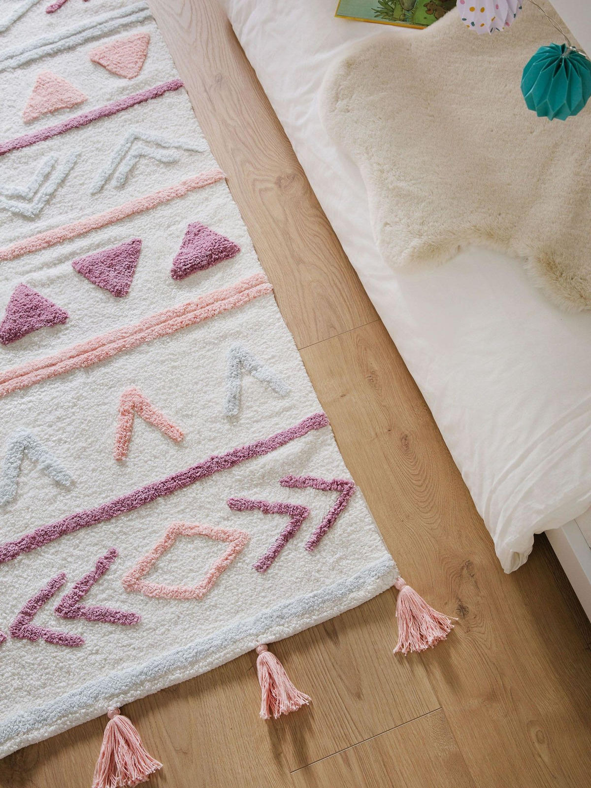 KINDERTEPPICH waschbar Levi Rosa 80x120 cm - Pink, Textil (80/1cm) - KUNSTLOFT