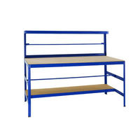 PACKTISCH Tiger Tragkraft 300 kg 150x180x75 cm Blau - Blau, Metall (180/150/75cm) - PROREGAL