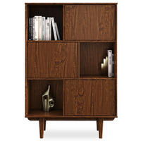 HIGHBOARD SIMONA - Kastanienfarben, Holz (95/139/37cm) - IDIMEX