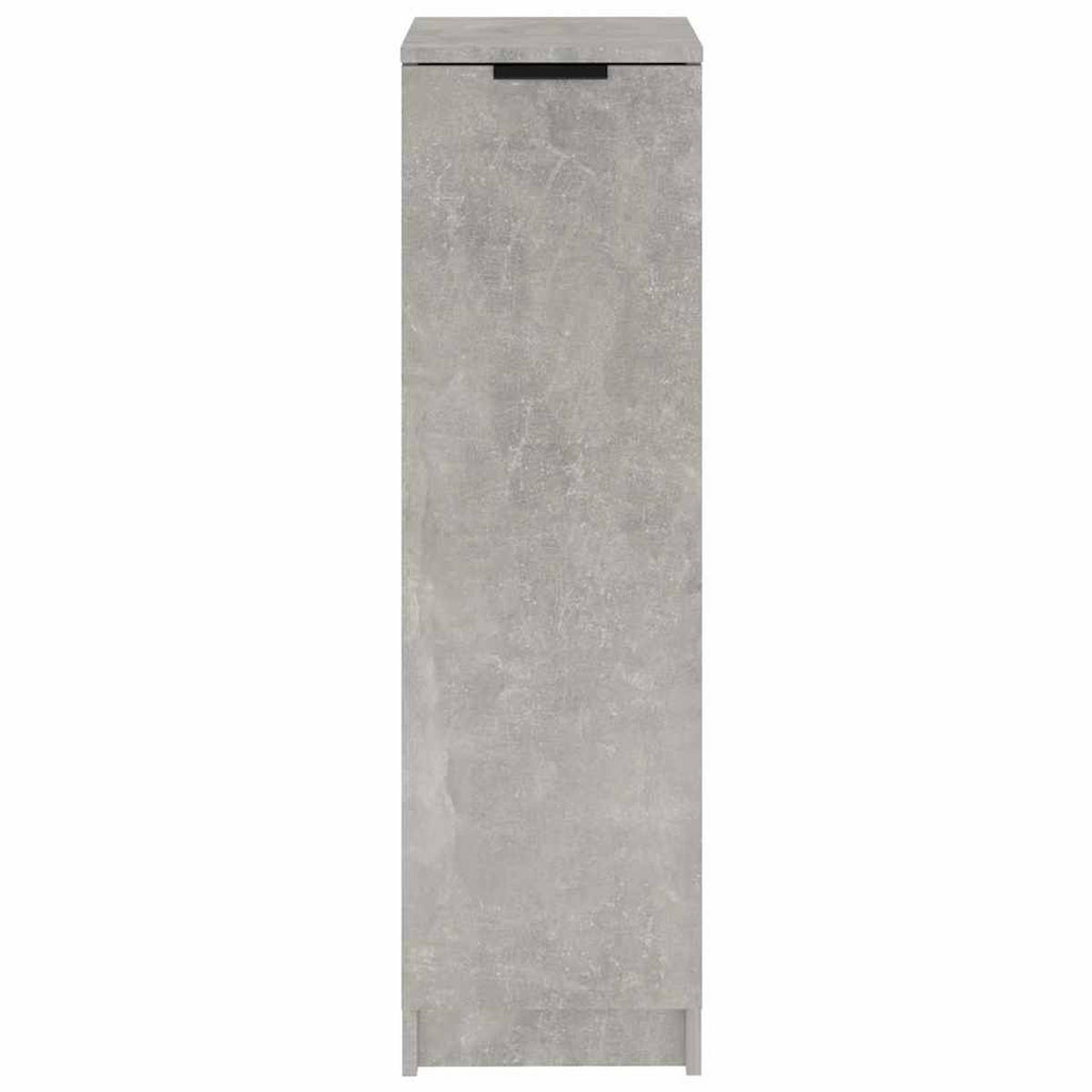 SCHUHSCHRANK Betongrau 30/35/100 Cm Holzwerkstoff - Grau, Holzwerkstoff (35/100/30cm) - vidaXL
