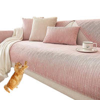 SOFAÜBERWURF Rosa 1 Stück - Pink, Textil (70/210cm) - OBOSOE