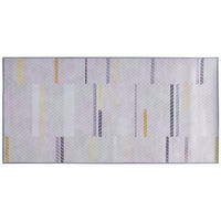 KURZFLOR-TEPPICH Ergenli 150/80 cm - Grau, Kunststoff (80/150cm) - Beliani