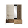 GARDEROBE Premium - Kaschmir/Eiche Artisan, Holzwerkstoff (172/205/42cm) - MIRJAN24