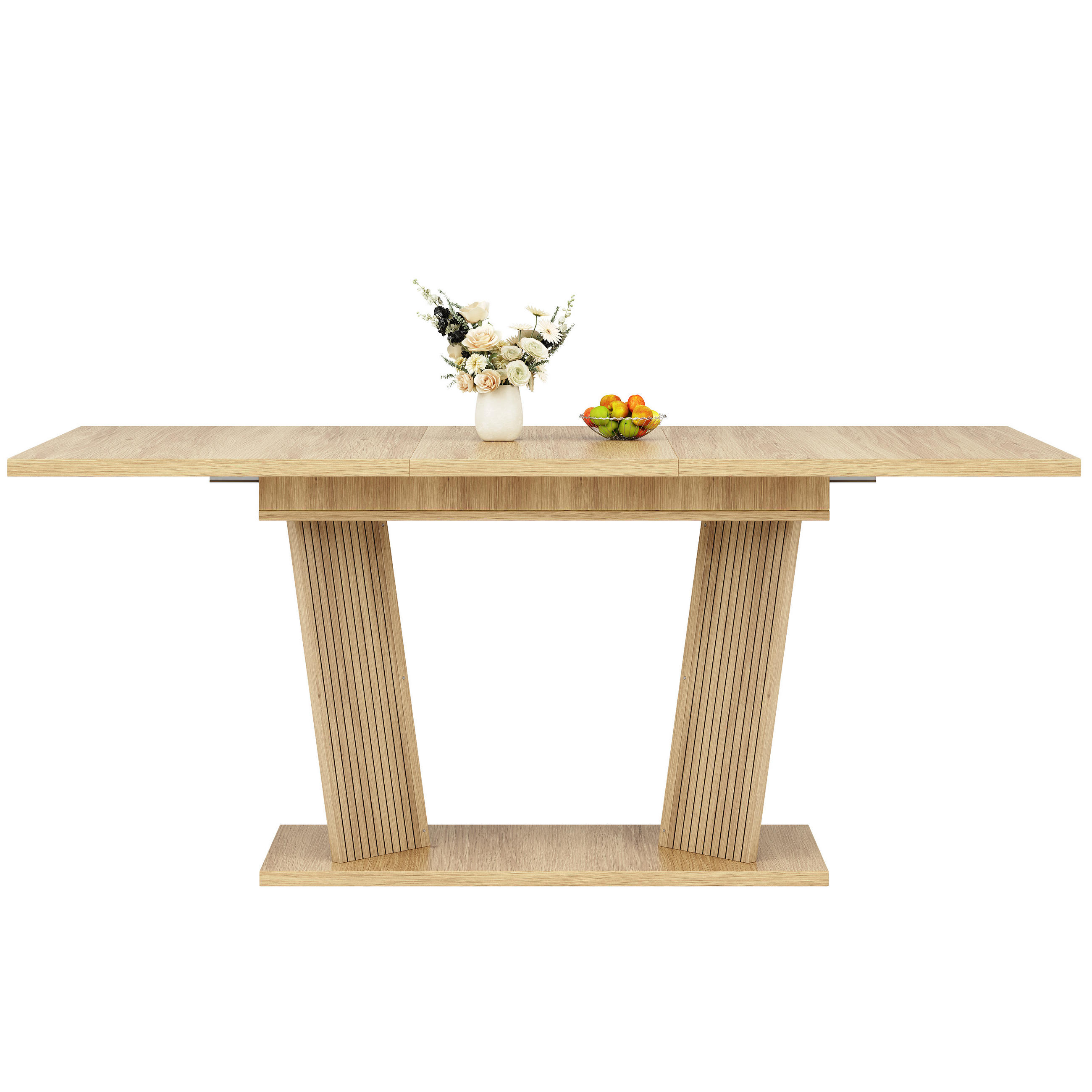 XXXLutz Esstisch Natur 80x76x160 cm