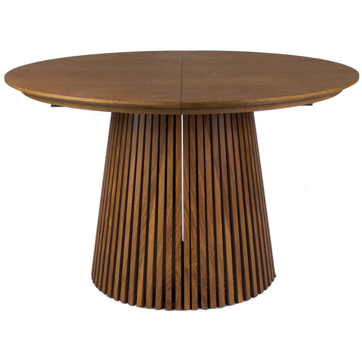 AUSZIEHTISCH Formisty Nussbaum-Optik 120–200 x 120 cm - Nussbaumfarben, Holzwerkstoff (120/120/75cm) - Selsey