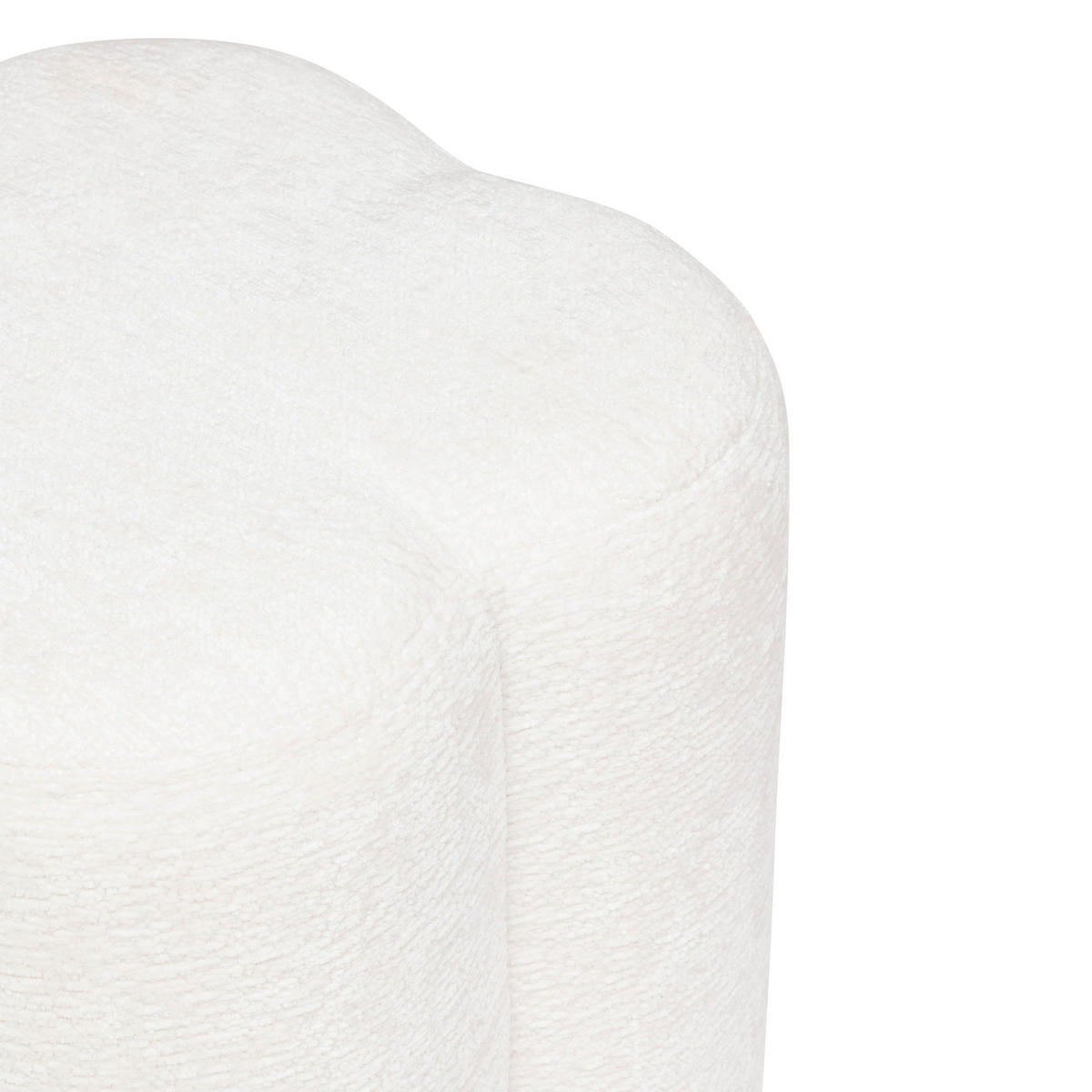 BLUME Lavon 35/35/38 cm - Weiß, Textil (35/38/35cm) - Atmosphera Createur d´interieur