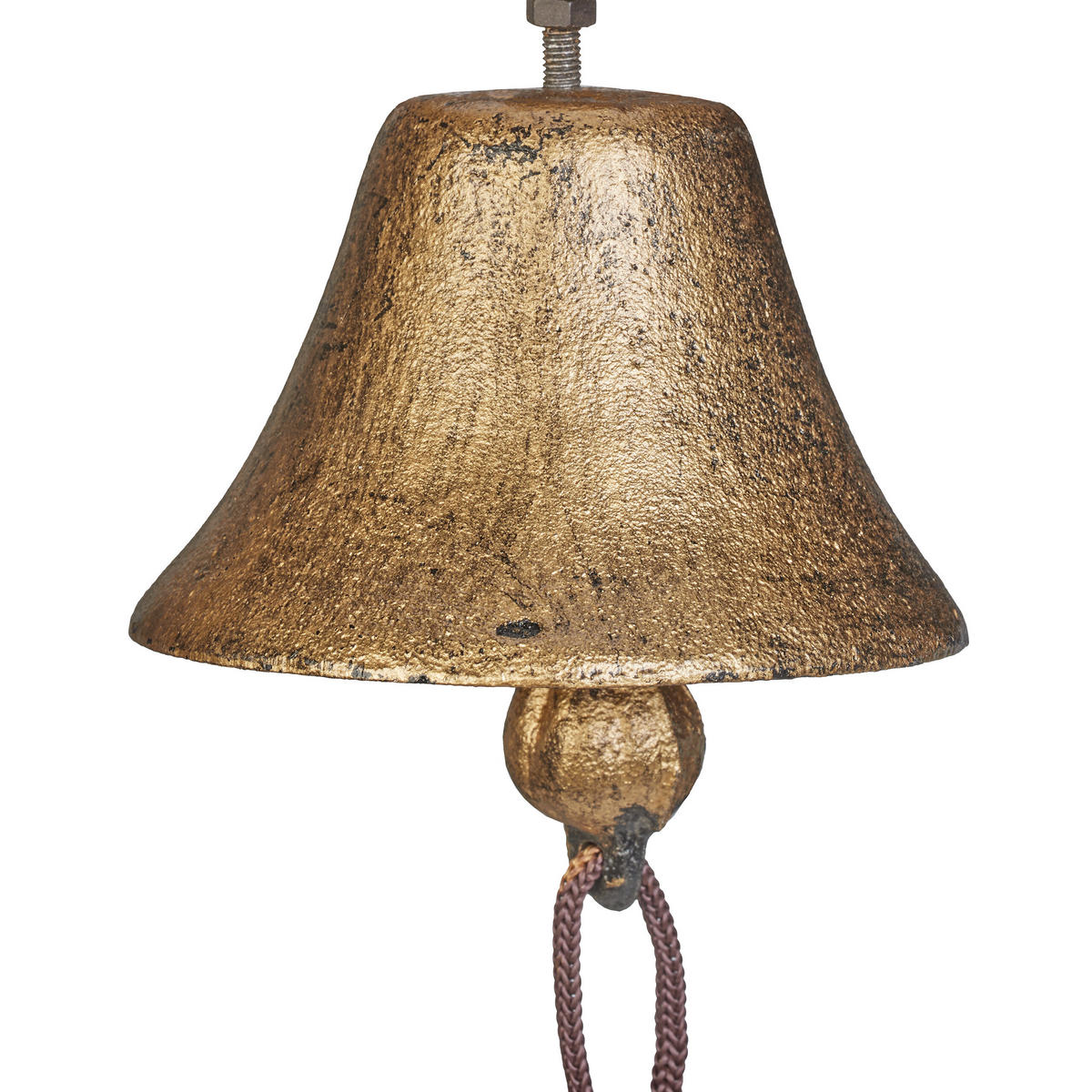 TÜRGLOCKE - Goldfarben, Metall (10/15.5/17.5cm) - Relaxdays