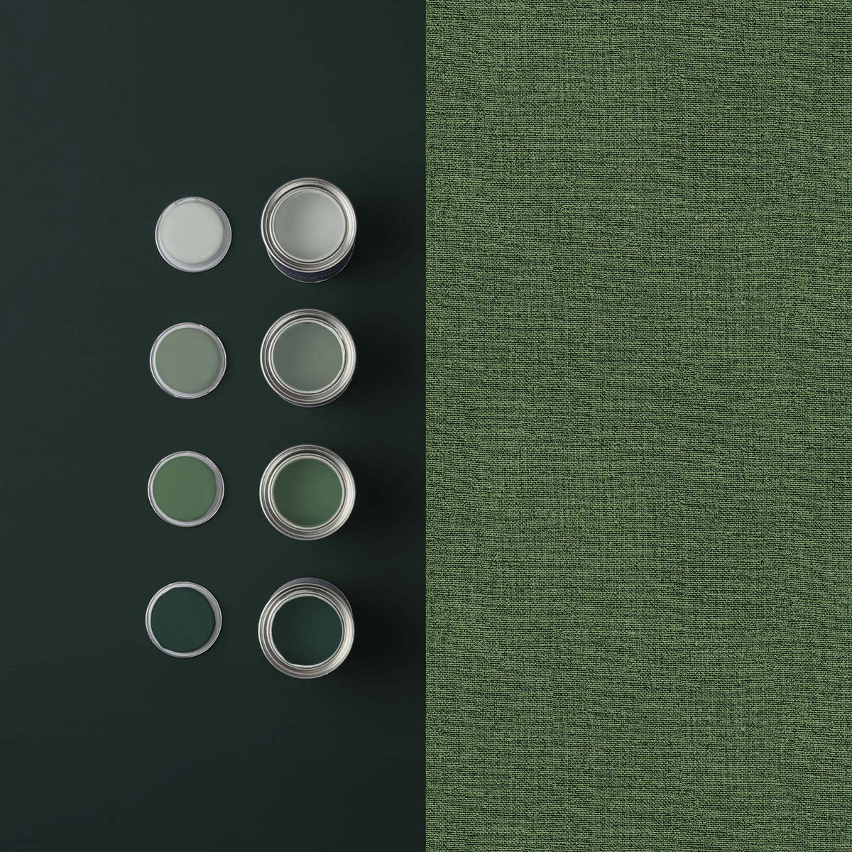 VLIESTAPETE Haptic Grün - Grün, Papier/Kunststoff (52/1000cm) - Graham & Brown