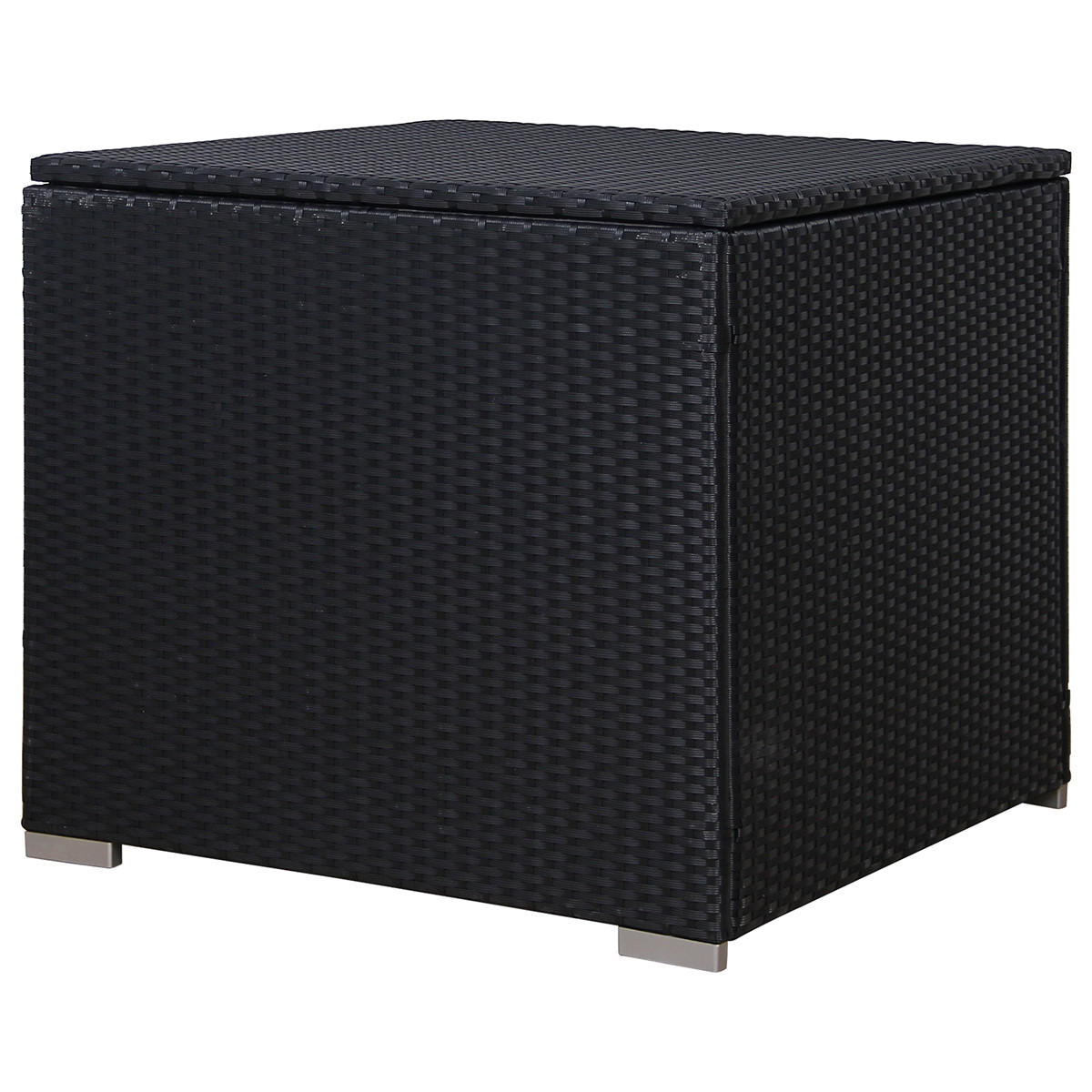 KISSENBOX LUGANO/CALIFORNIA - Schwarz, Kunststoff (75/64/75cm) - SVITA