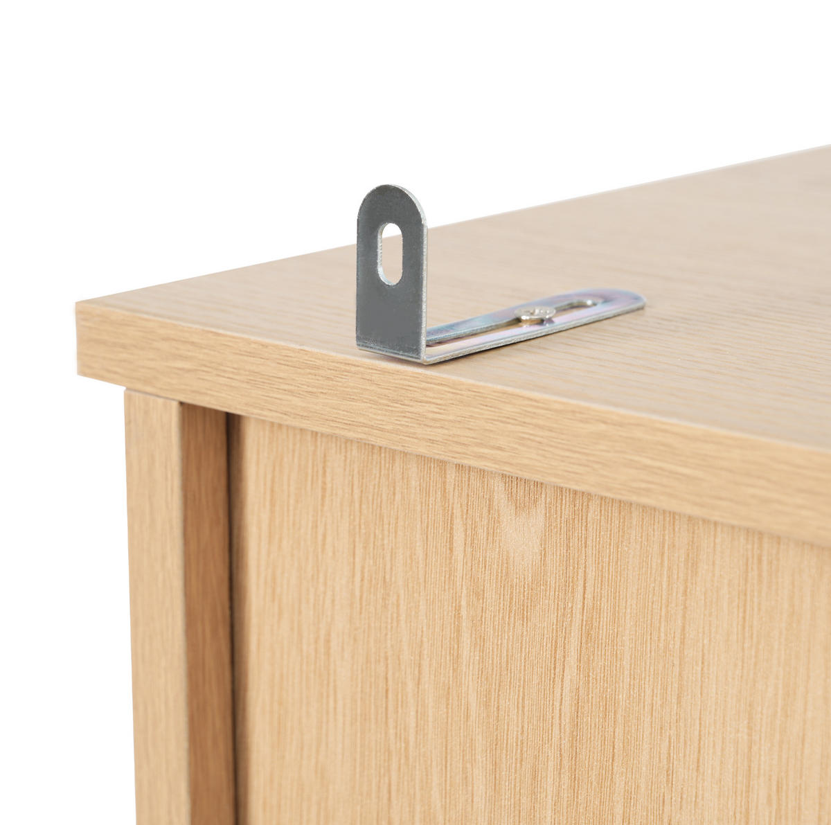 BADEZIMMER-HOCHSCHRANK 40x30x172 cm Natur aus Holzwerkstoff mit Schubladen & Soft-Close - Naturfarben, Holzwerkstoff (40/172/30cm) - Modfu