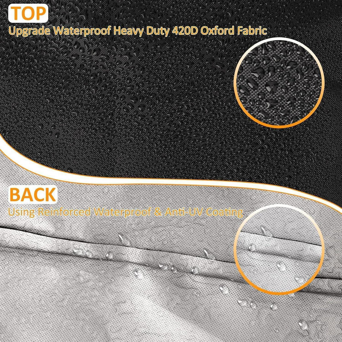 SONNENSCHIRM Schutzhülle 280 cm Wasserdicht 420D Oxford - Schwarz, Kunststoff (45/280/80cm)