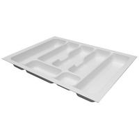 BESTECKEINSATZ Zubehör in Weiß - Weiß, Kunststoff (53.3/5/38.4cm) - FlexWell 