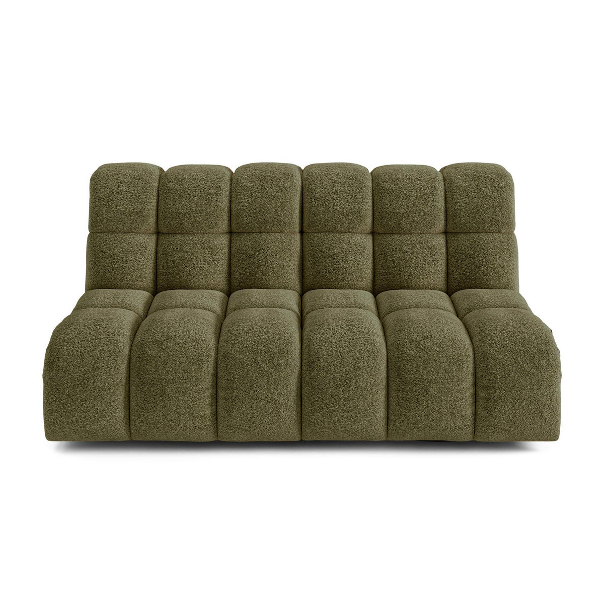 SOFA SEVEN Frottee Olivgrün 162cm - Olivgrün/Grün, Textil (162/77/98cm) - Premium Interiors