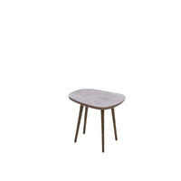 BEISTELLTISCH Puno Bronze 48/32/37 cm - Bronzefarben, Metall (48/32/37cm) - Light & Living