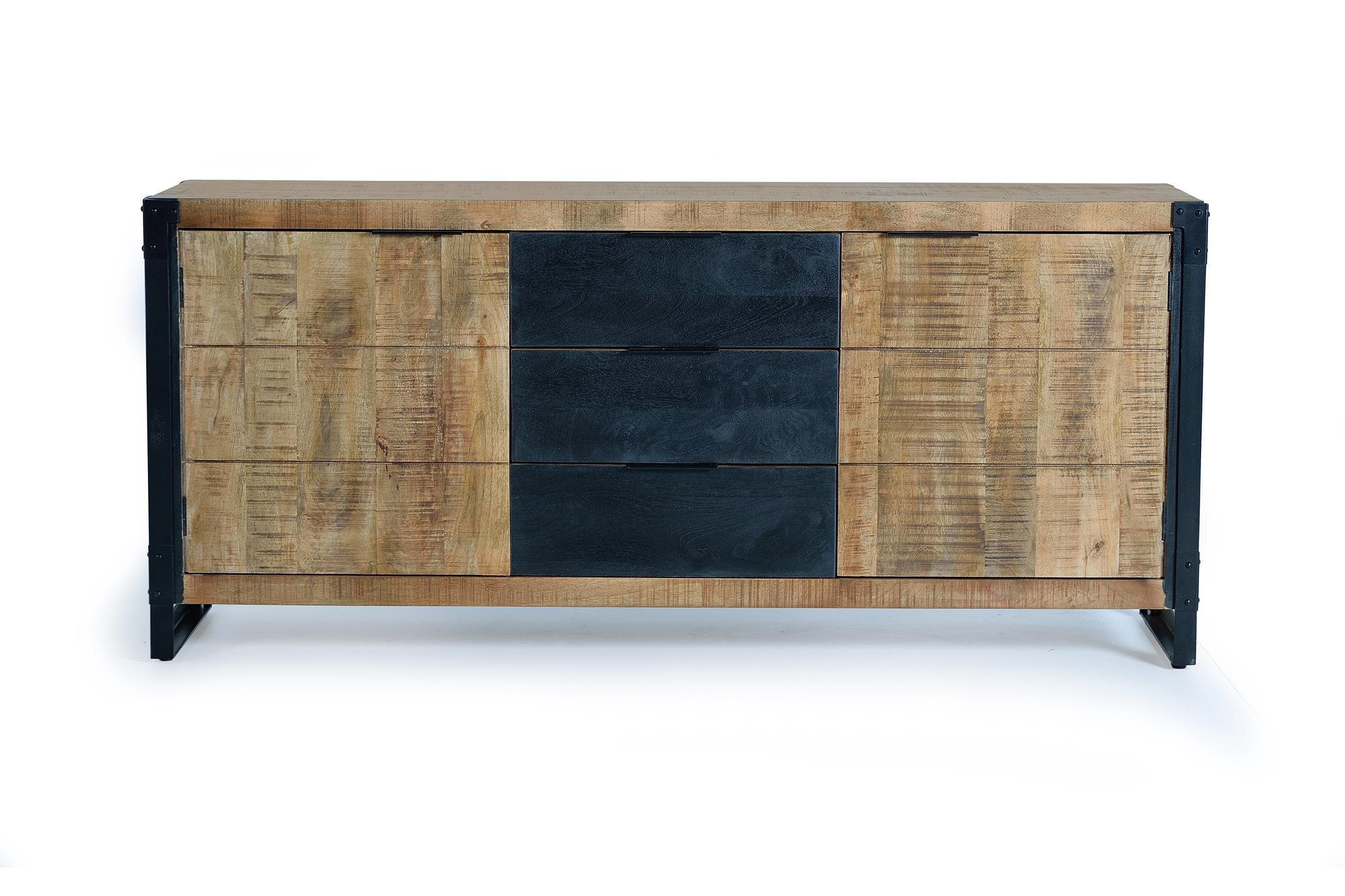 Giner y Colomer Sideboard Braun 45x80x180 cm