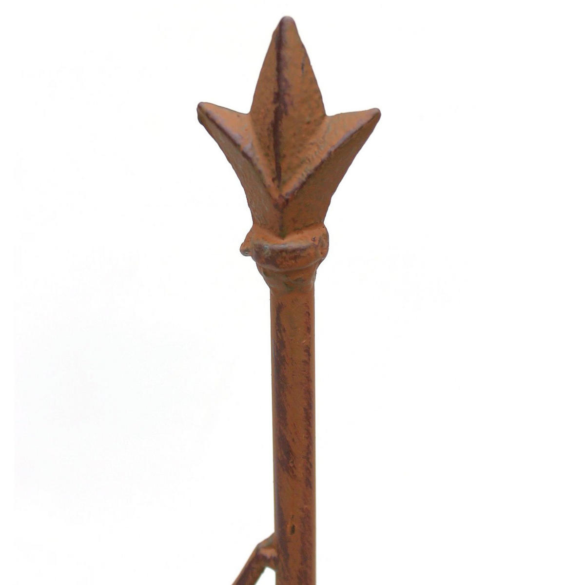 RANKGITTER mit Vögel Metall Rostbraun 150 cm - Braun, Metall (50/150/1cm) - DanDiBo