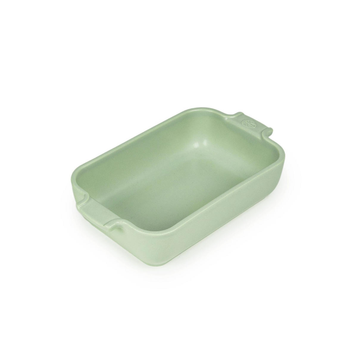 AUFLAUFFORM Keramik Appolia 22cm Rechteckig Salbeigrün Spülmaschinenfest - Grün, Keramik (13/22/5.1cm) - PEUGEOT