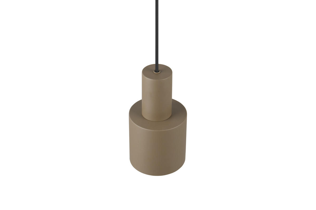 HÄNGELAMPE AGUDO - Taupe - 12/12/150 cm - Taupe, Metall (12/12/150cm) - Trio Leuchten