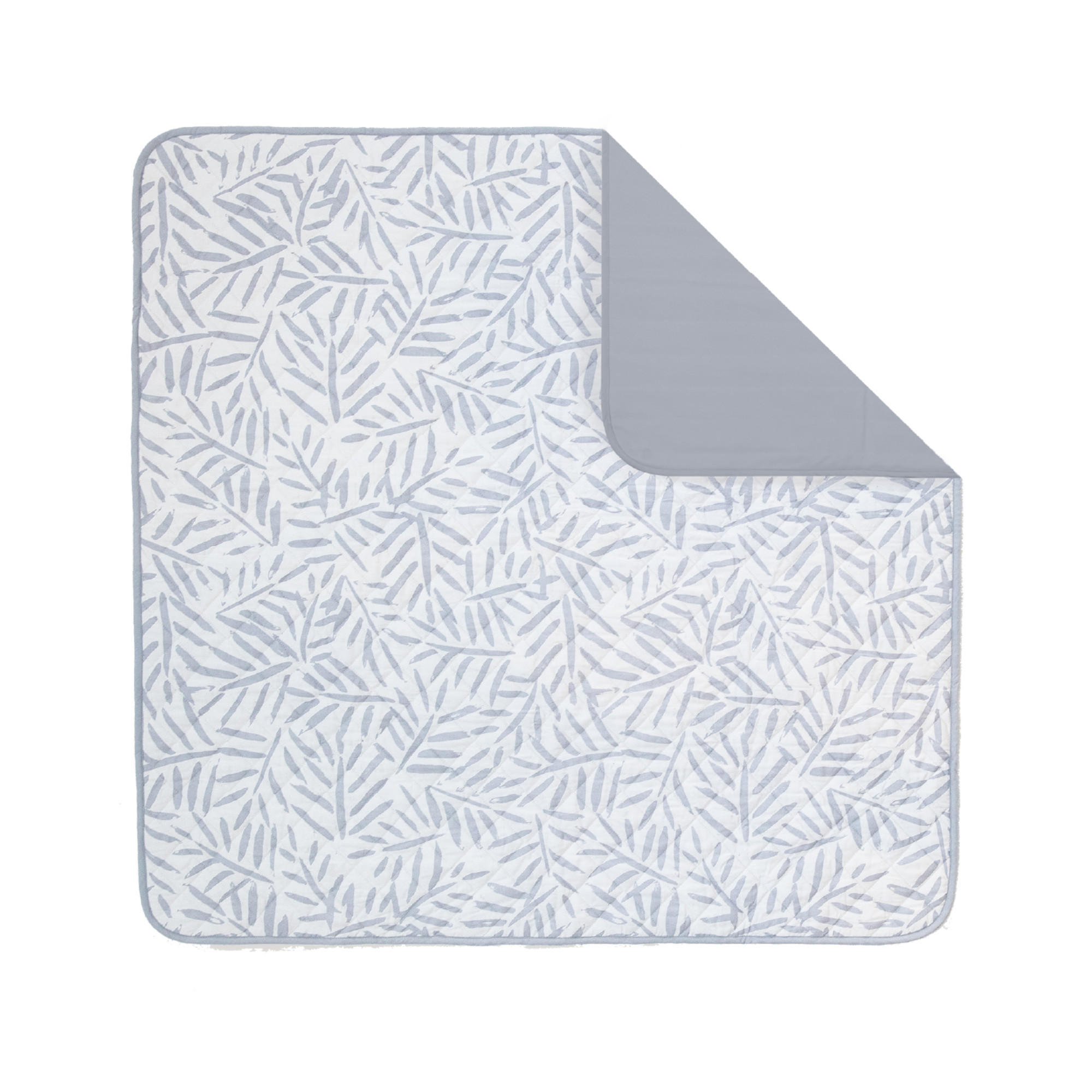 SPIELMATTE Wander Classic Ocean Stone 120x120 - Grau, Kunststoff (120/120cm)