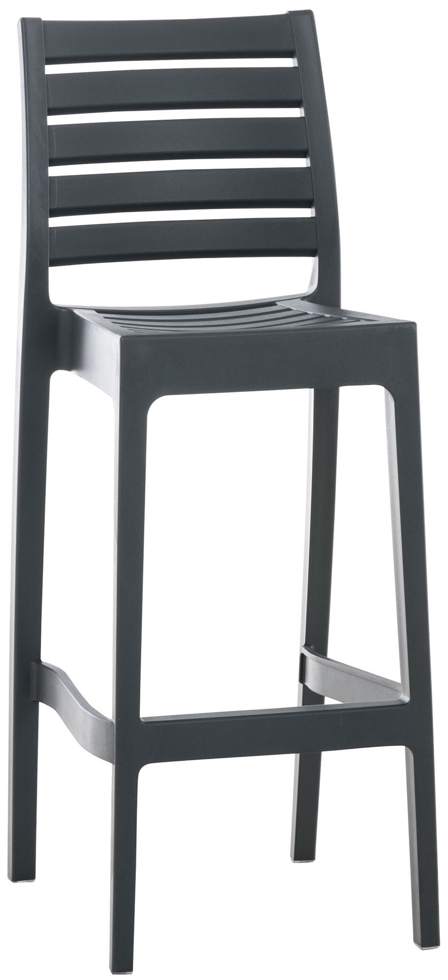 Deluke Barhocker Dunkelgrau 45x105x51 cm