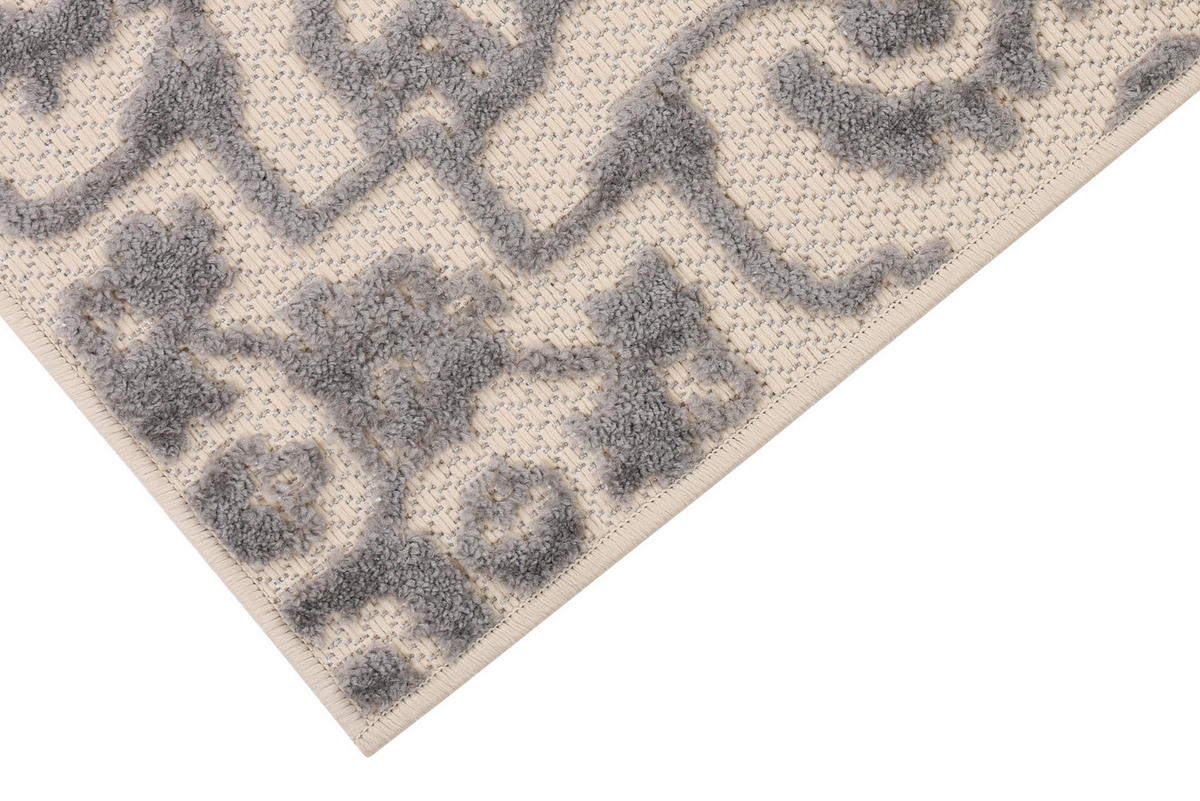 TEPPICH PATIO CREME 90/150 cm - Creme, Textil (90/150cm) - Tapiso