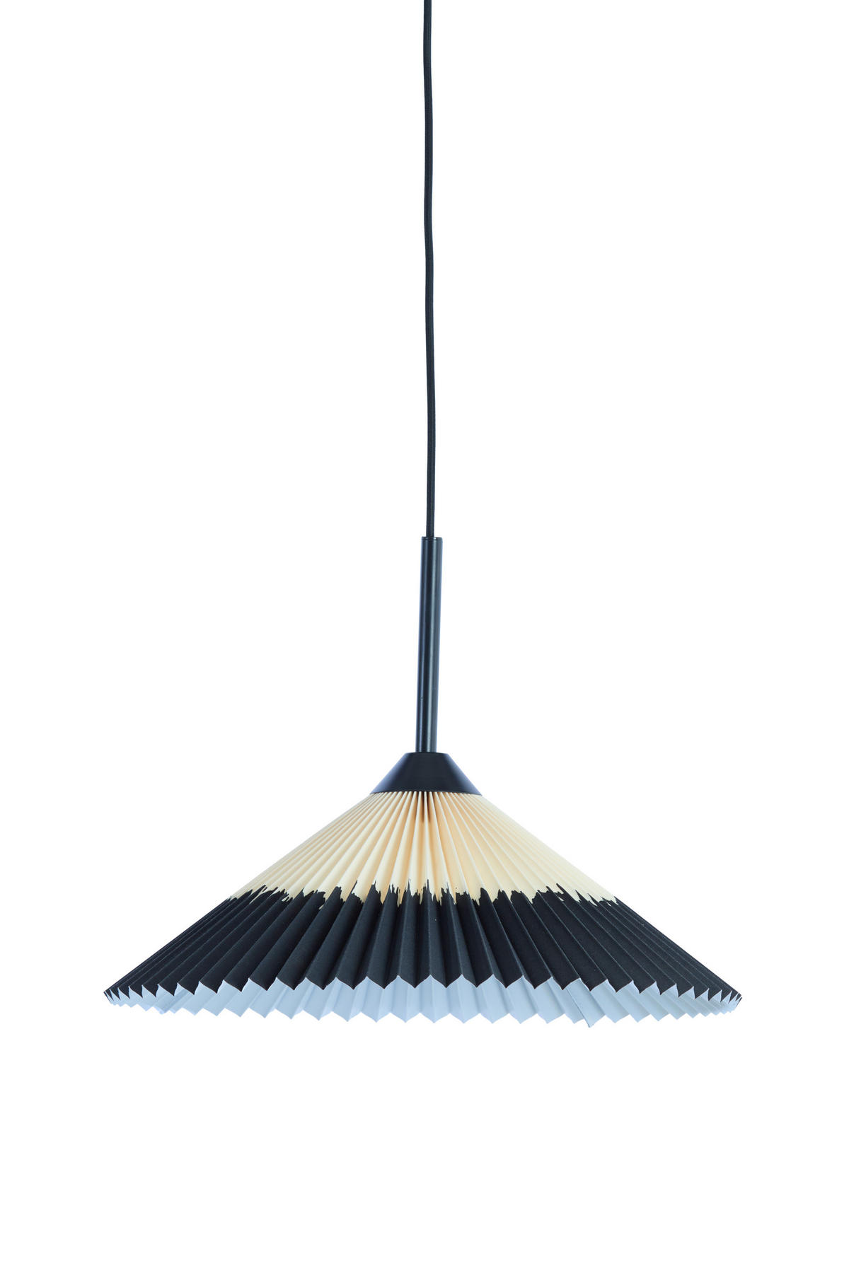 PLEAT - - 45/45/17 cm - Schwarz, Textil (45/45/17cm) - Light & Living