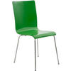 BESUCHERSTUHL PEPE 87x43x47 cm Grün Holz Metall - Grün, Metall (43/87/47cm) - DELUKE