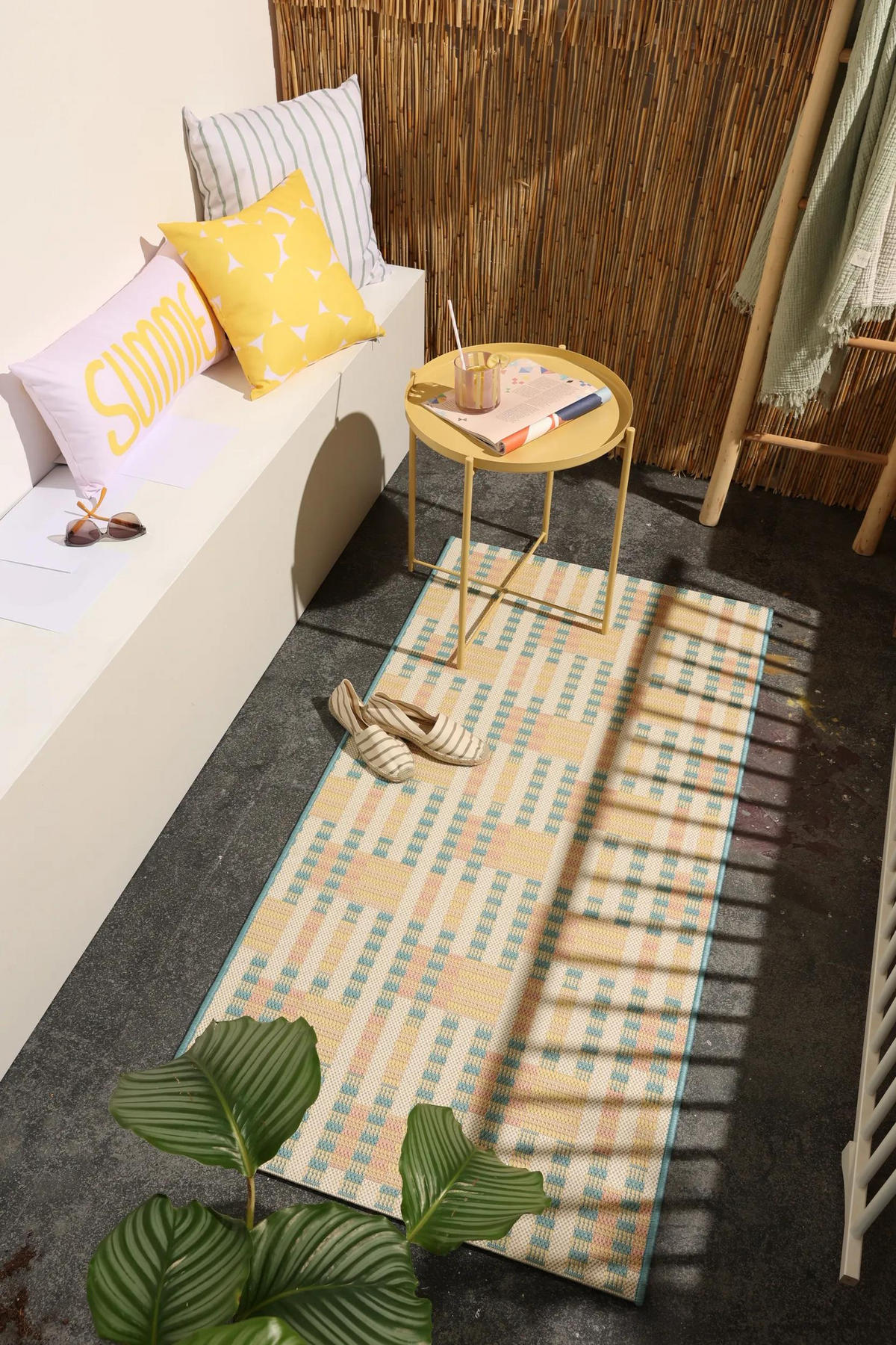 OUTDOORTEPPICH Candy Multicolor 200/290 cm - Multicolor, Kunststoff/Textil (200/290cm) - benuta