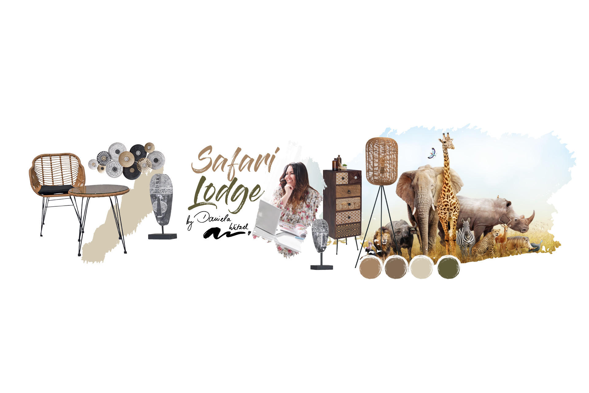 Safari Lodge styl bydlení