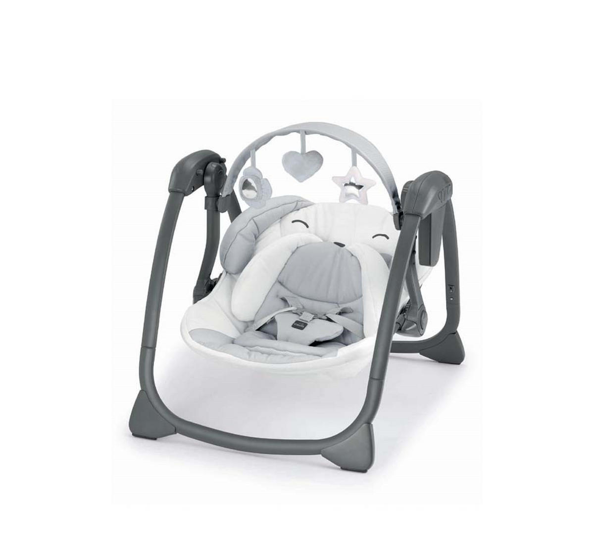 WIPPE Schaukel mit Spielzeugstange Midi - Grau, Kunststoff (74/60/64cm) - Cam il Mondo del Bambino S.p.A.