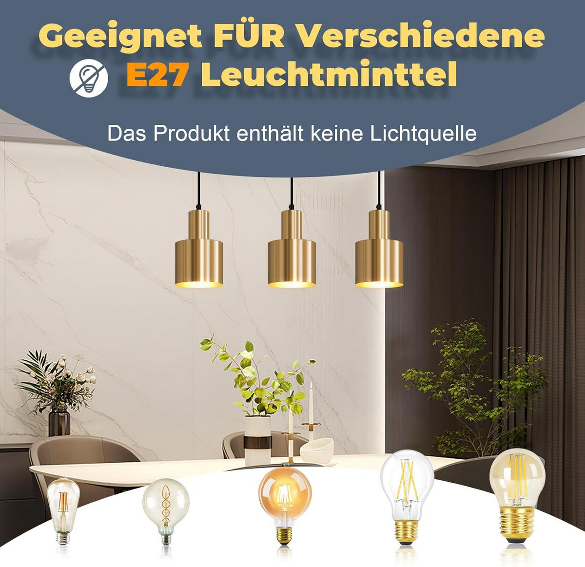 HÄNGELEUCHTE Dravf 65/12/143 cm - Goldfarben, Metall (65/12/143cm) - ZMH