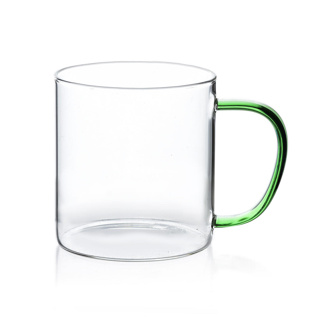 BECHER Peter Grün 12.5/8.3/9 cm Glas - Grün, Glas (0.45L) - Mondex
