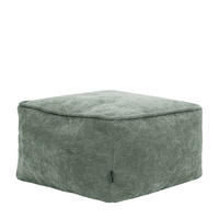 SITZPOUF Chenille Amara - Salbeigrün, Kunststoff/Textil (40/24/40cm) - icon