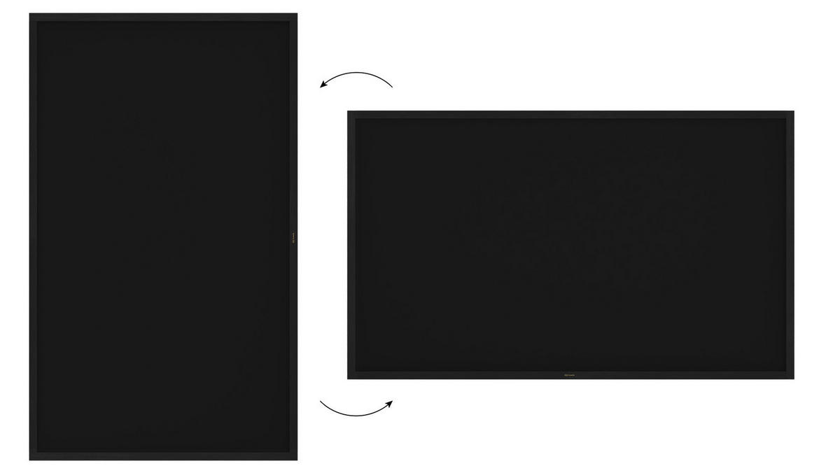 KREIDETAFEL mit Schwarz Holzrahmen 200x120cm - Schwarz, Holz (200/120/2cm) - ALLboards