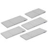 BEZUG-FÜR-KINDERMÖBEL-SET MIRUM 5 Stück , Grau - Grau, Textil (173/3/80cm) - KONSIMO®