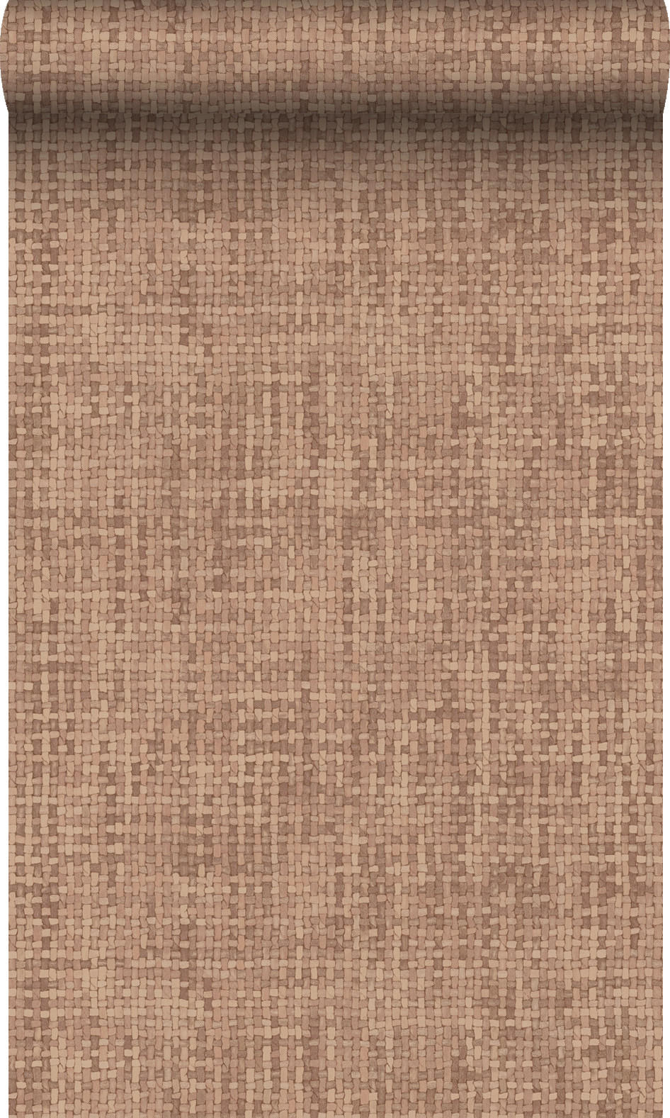 TAPETE Leinen-Optik 50 x 900 cm - Braun, Papier (50/900cm) - Origin Wallcoverings