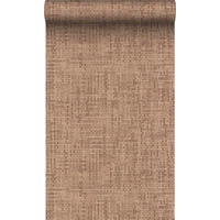 TAPETE Leinen-Optik 50 x 900 cm - Braun, Papier (50/900cm) - Origin Wallcoverings