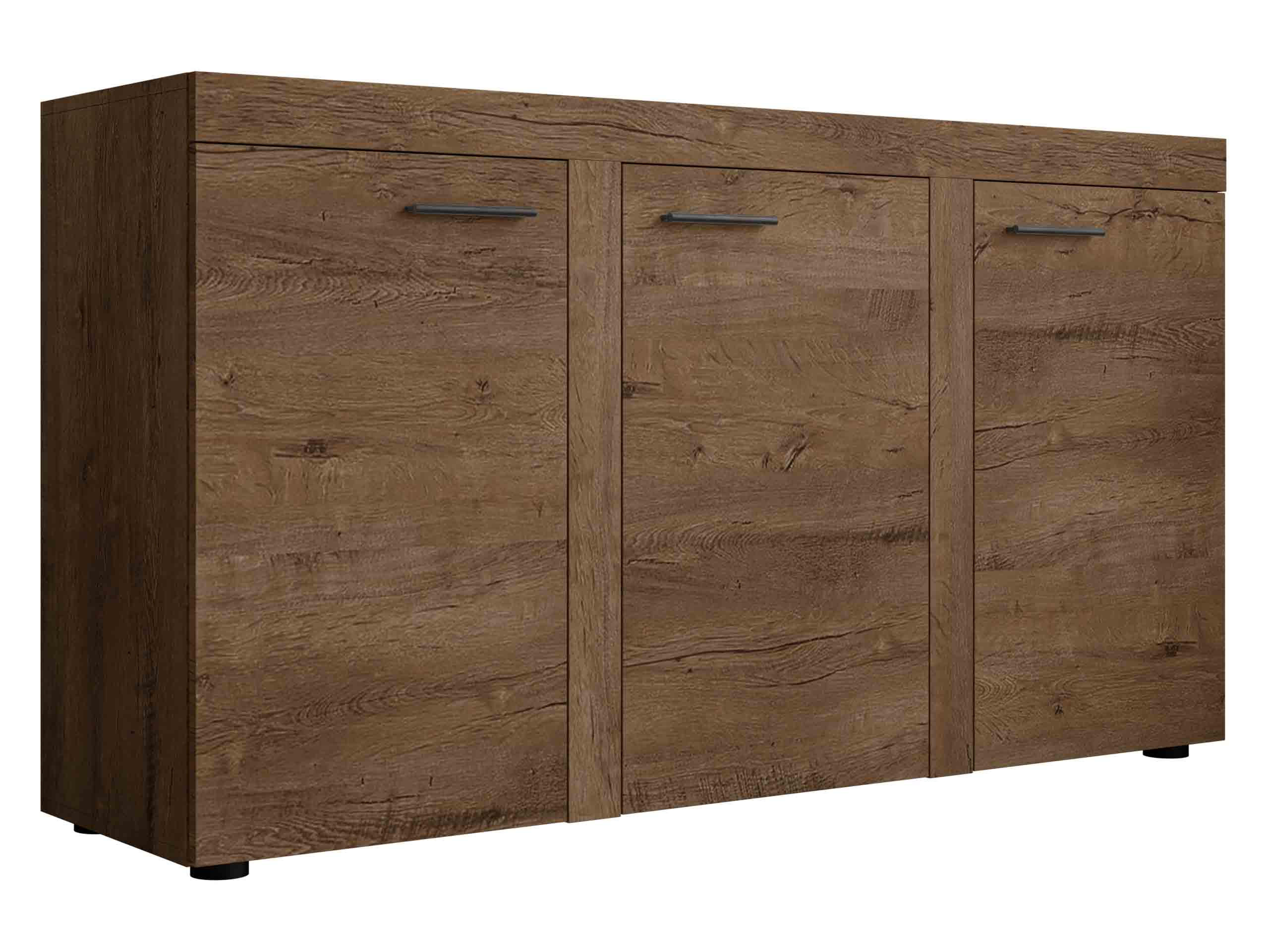 KOMMODE Rumba 3F2 - Eichefarben, Holzwerkstoff (149/82/40cm) - MIRJAN24