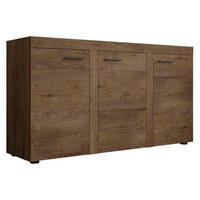 KOMMODE Rumba 3F2 - Eichefarben, Holzwerkstoff (149/82/40cm) - MIRJAN24