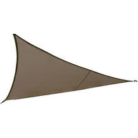 SONNENSEGEL Curacao 3/3/3 m - Braun, Textil (300/300cm)