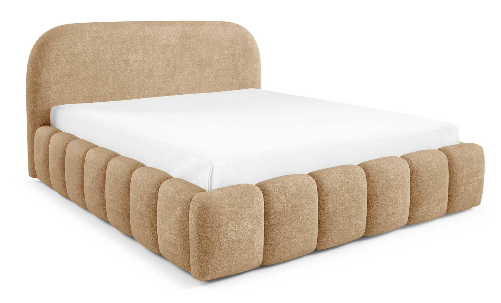 Emporius Polsterbett Beige 140x200 cm