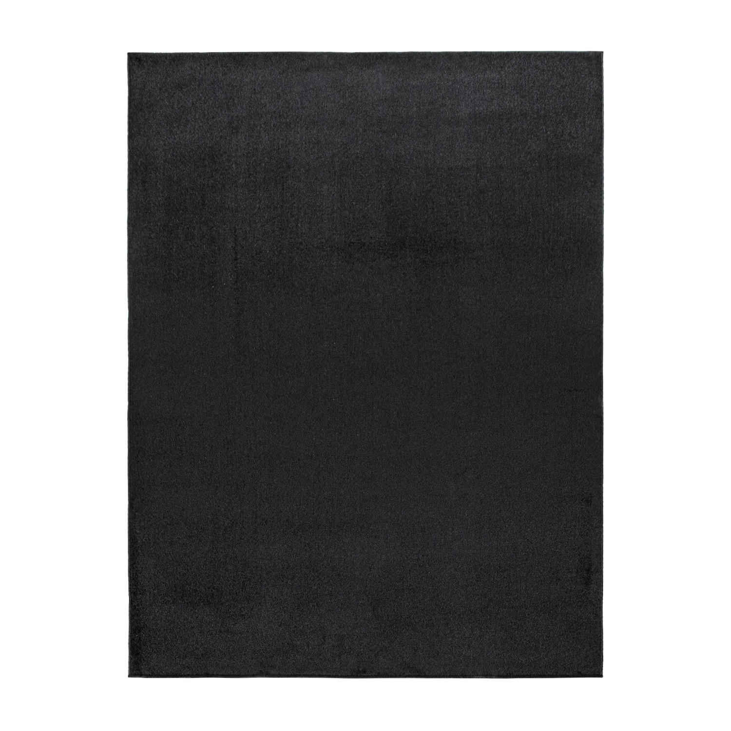 FLACHWEBETEPPICH Grau Schwarz 240 x 340 cm - Schwarz, Kunststoff (240/340cm) - TT Home